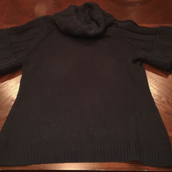 Express Black Chunky cowl Neck Sweater - Picture 1 of 5